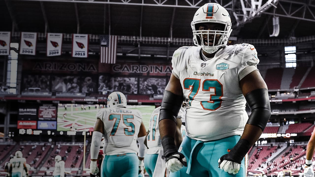 Solomon Kindley Miami Dolphins Finishing Every Play Every Day