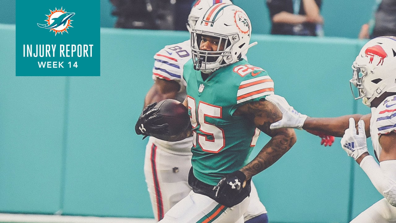 Injury Report: Week 14 | Dolphins Vs. Patriots