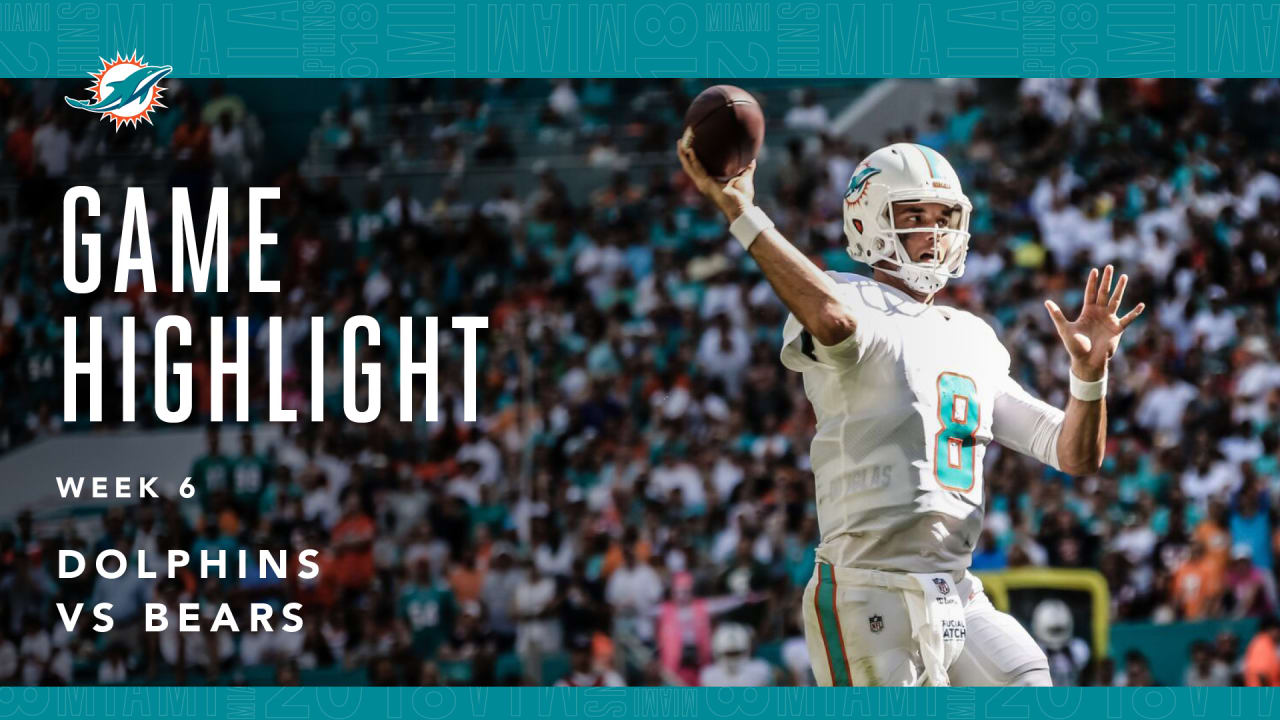 Bears vs. Dolphins Week 6 Highlights