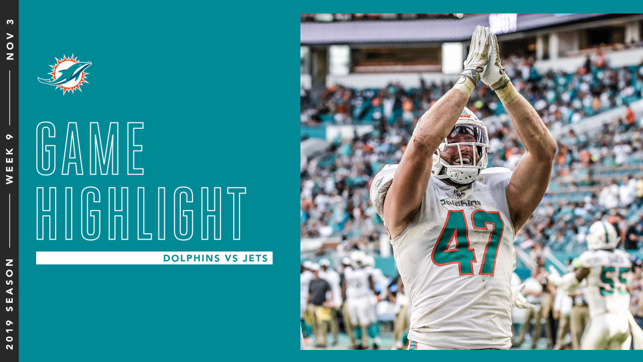 Jets vs. Dolphins Week 9 Highlights