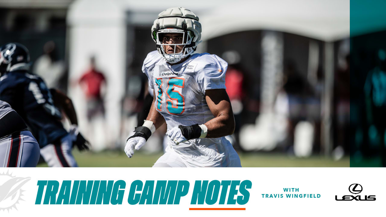 Practice 15 2023 Miami Dolphins Training Camp Notebook