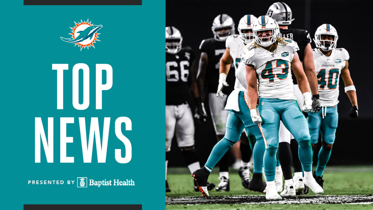 Andrew Van Ginkel Earns Player of the Game Honors in Dolphins' Win