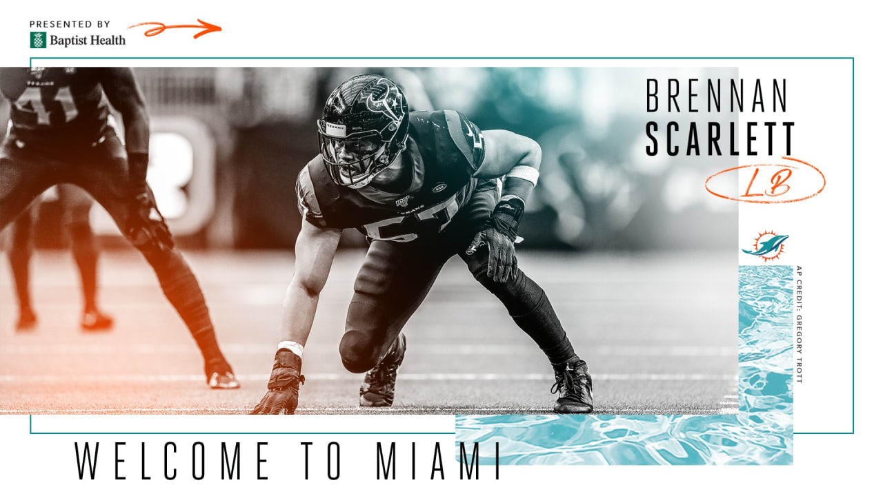 Big Yard Foundation - Congrats to Brennan Scarlett on signing a new deal  with the Miami Dolphins! 