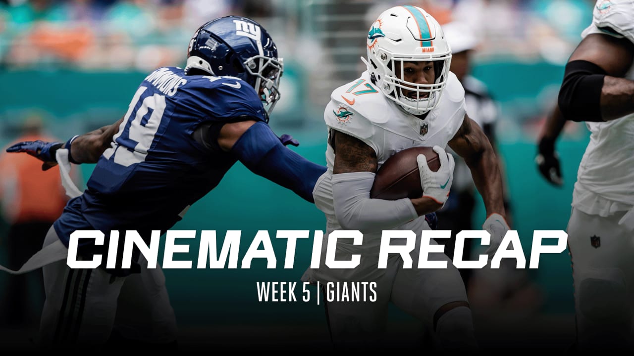 Week 5 Recap Dolphins vs. Giants
