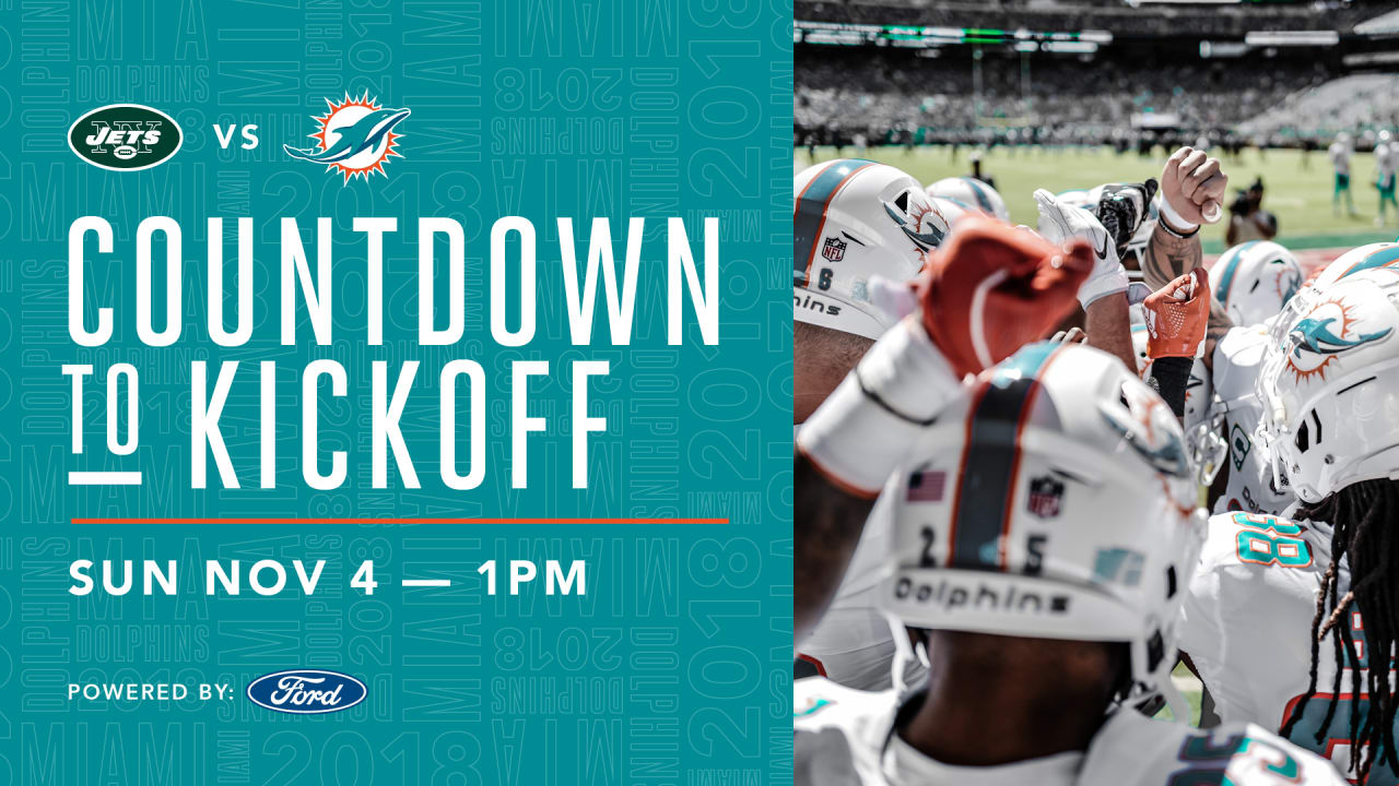 Countdown To Kickoff Dolphins vs. Jets