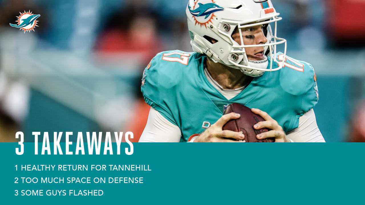 Takeaways from Dolphins vs. Bucs