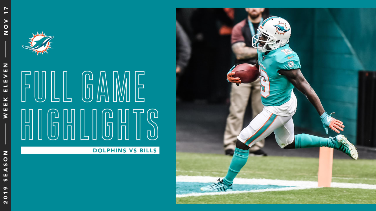 Bills vs. Dolphins highlights