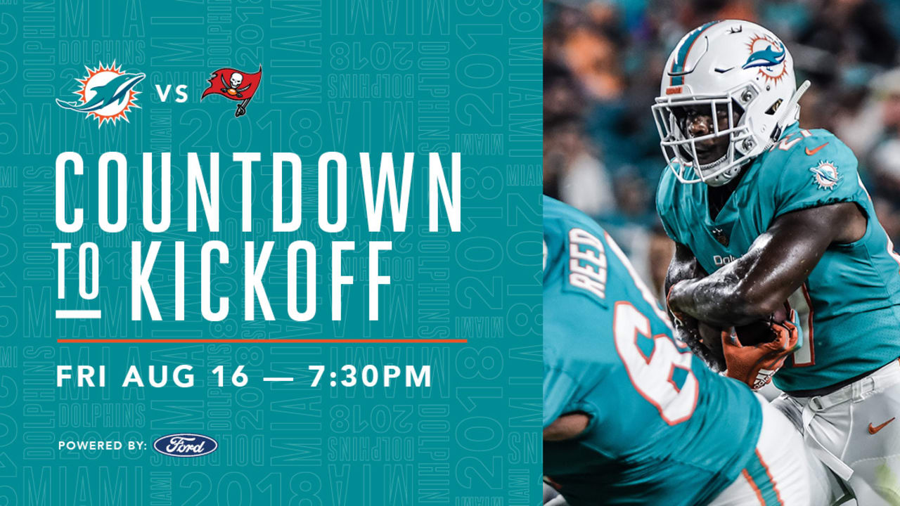 Bucs vs. Dolphins preseason 2019: Time, TV schedule, online streaming, and  more - Bucs Nation