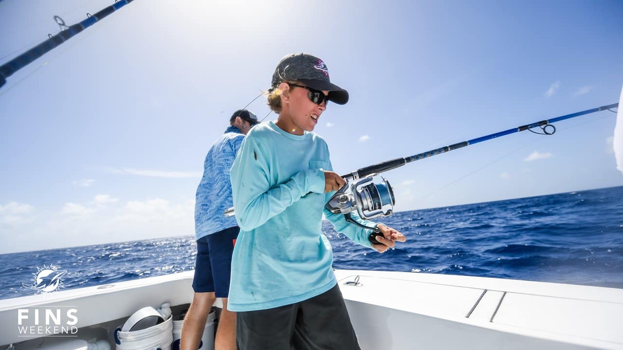 2023 Miami Dolphins Fishing Tournament - Fishing with Andrew Van