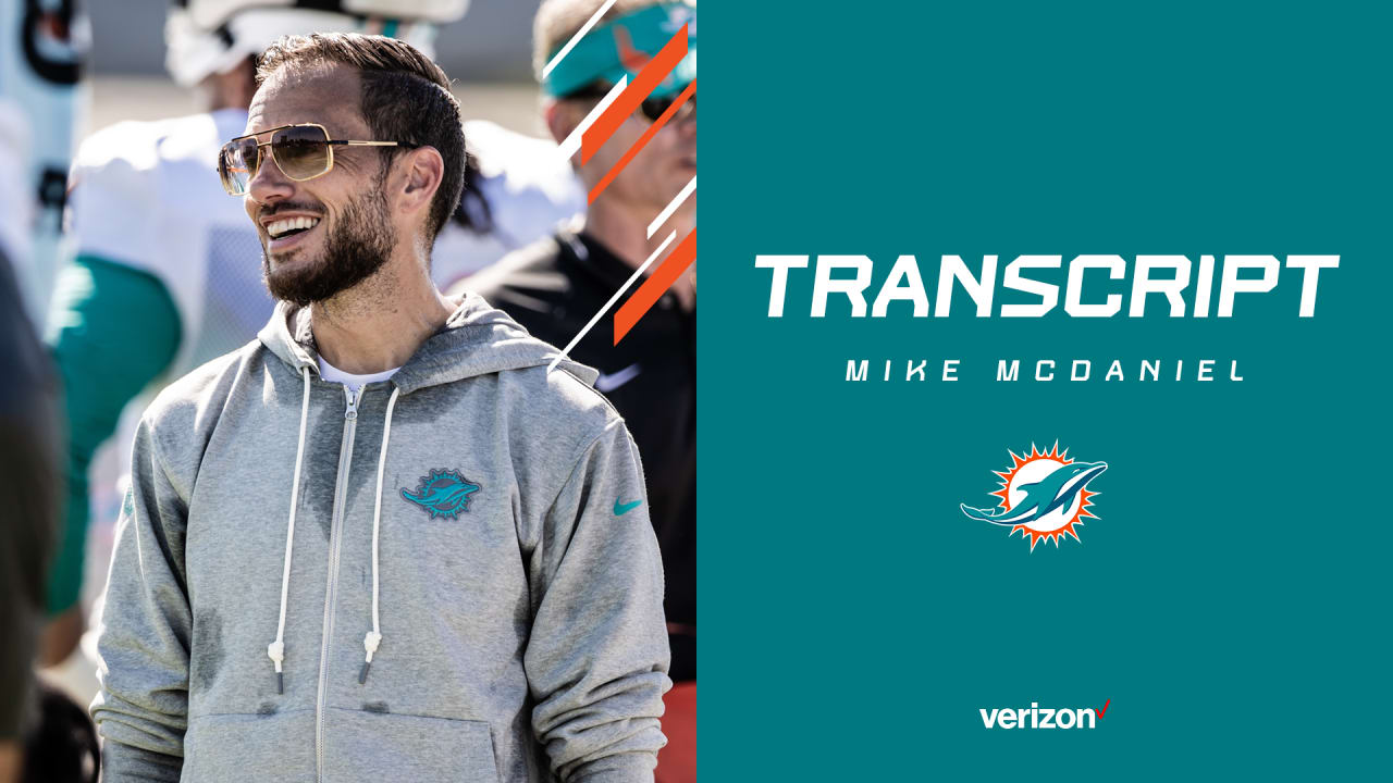 Dolphins coach Mike McDaniel had a hilarious tactic to try to stop