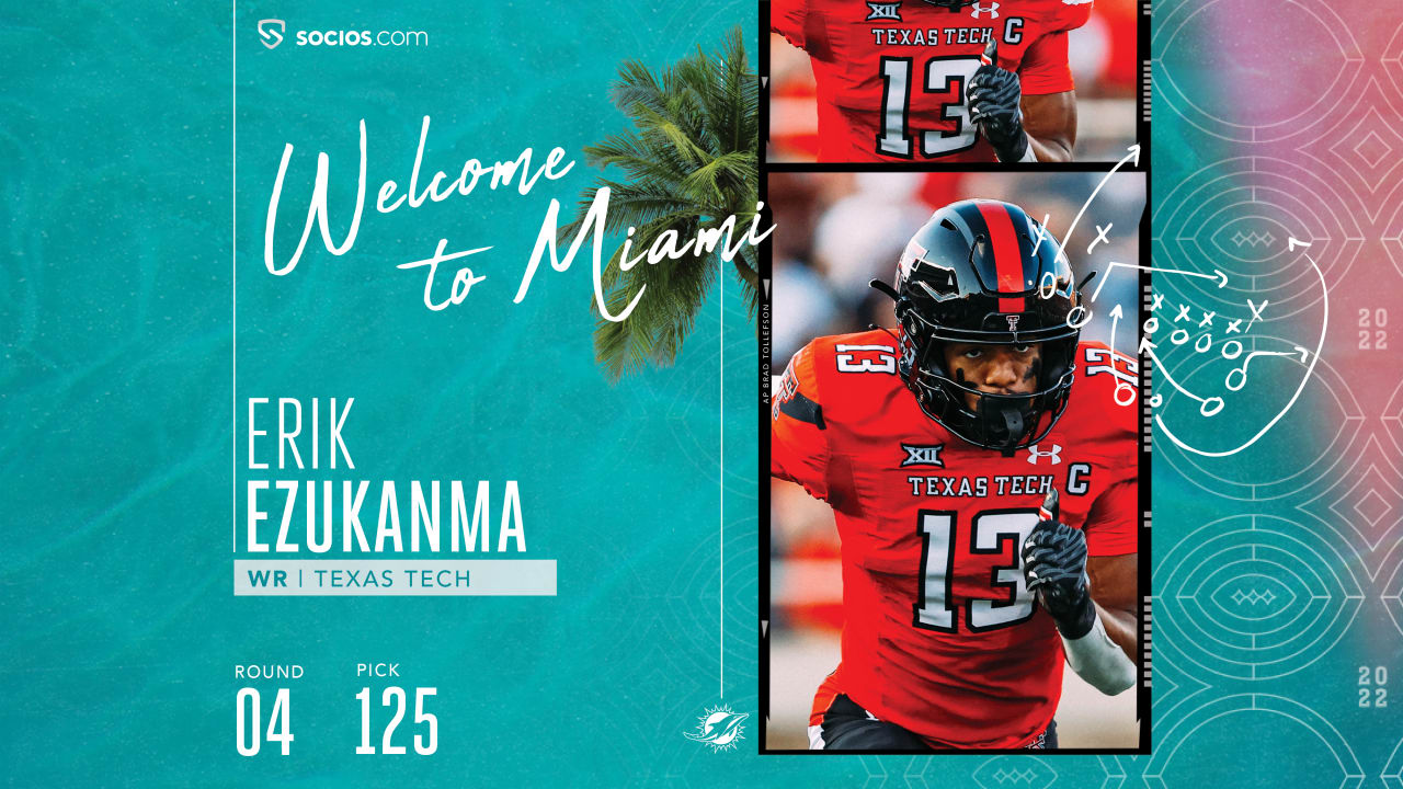 2022 NFL Draft: Miami Dolphins Select Erik Ezukanma