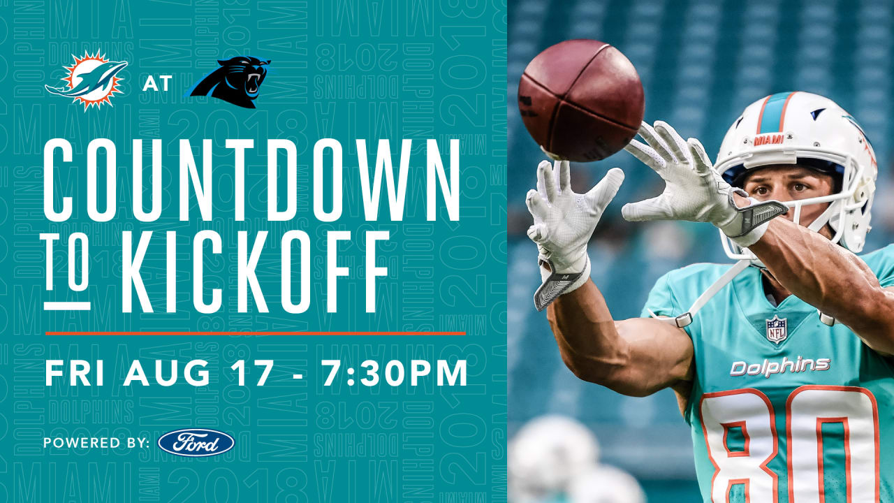 Countdown To Kickoff Dolphins vs. Panthers