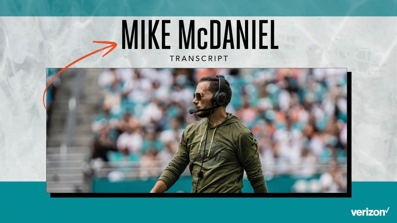 Dolphins coach Mike McDaniel's leadership style, Dolphins beat