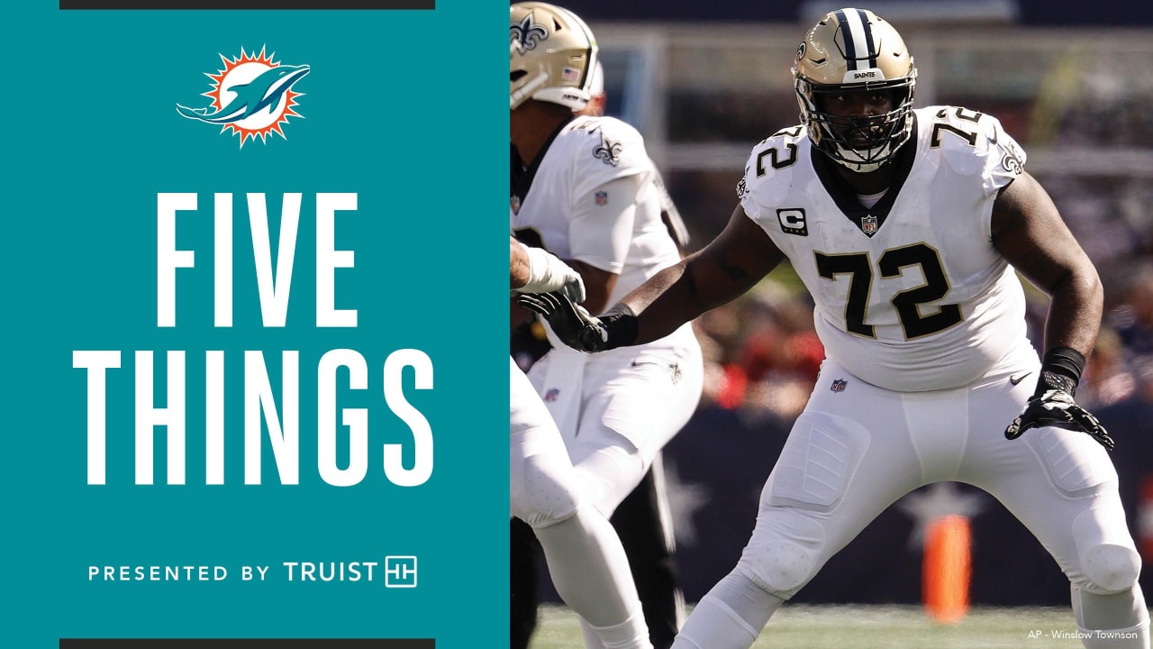 Dolphins LT Terron Armstead active for Week 2 road game vs. Ravens