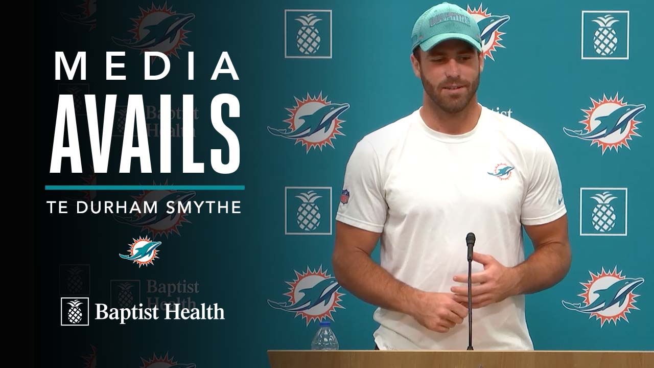 Dolphins TE Durham Smythe has been unsung and unheralded