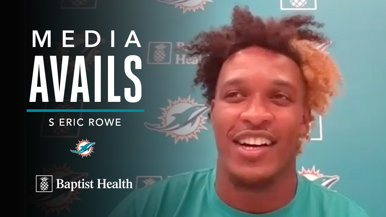 Eric Rowe post-practice press conference