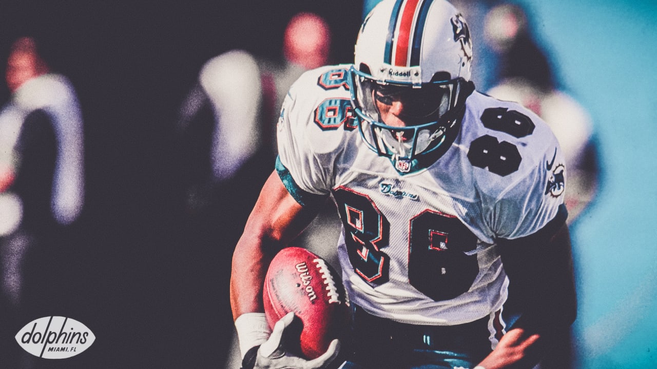 Miami Dolphins running back Ronnie Brown in fourth quarter action against  the Atlanta Falcons at Dolphin