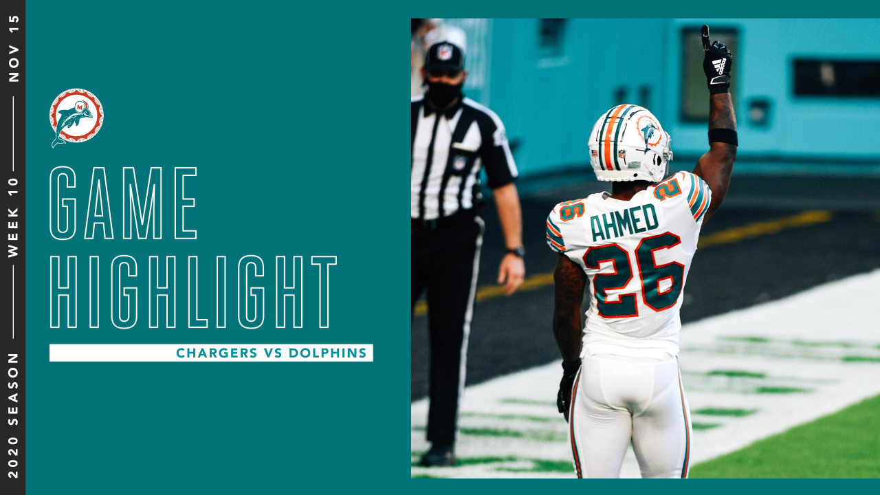 Miami Dolphins RB Salvon Ahmed's best plays vs. the Los Angeles Chargers