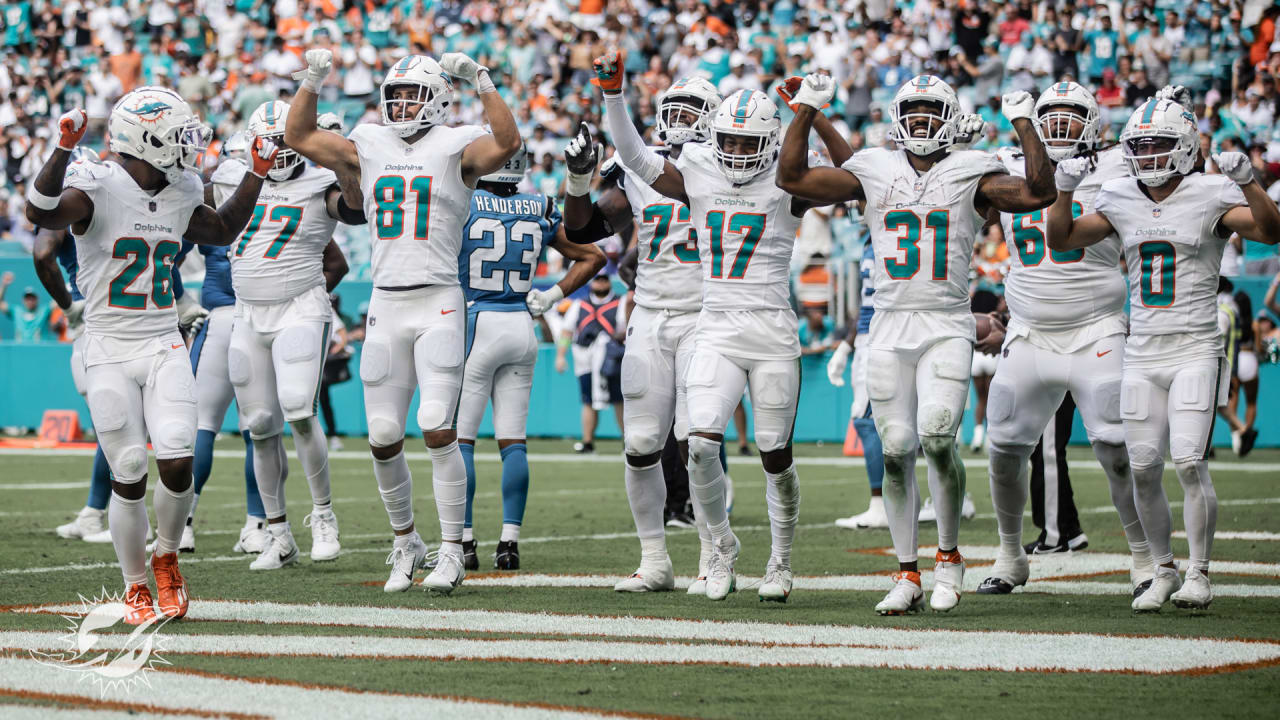 Miami Dolphins vs. Carolina Panthers: Top 25