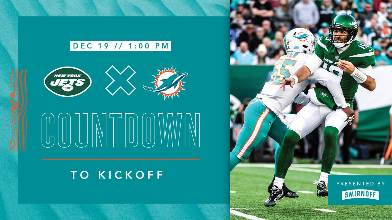 New York Jets vs Miami Dolphins Week 15 NFL 2021