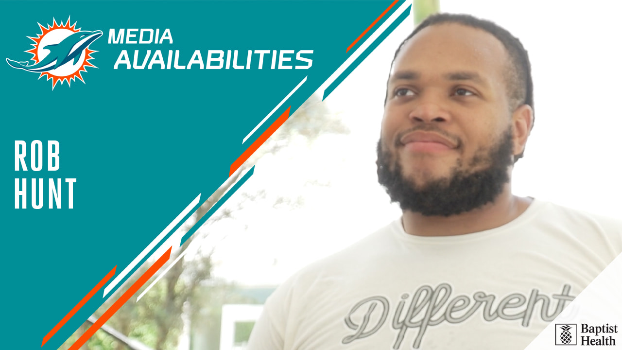 Robert Hunt Meets with the Media