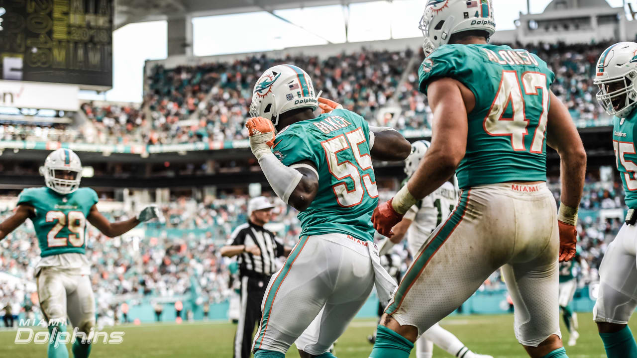 View photos from the Dolphins vs. Jets game.