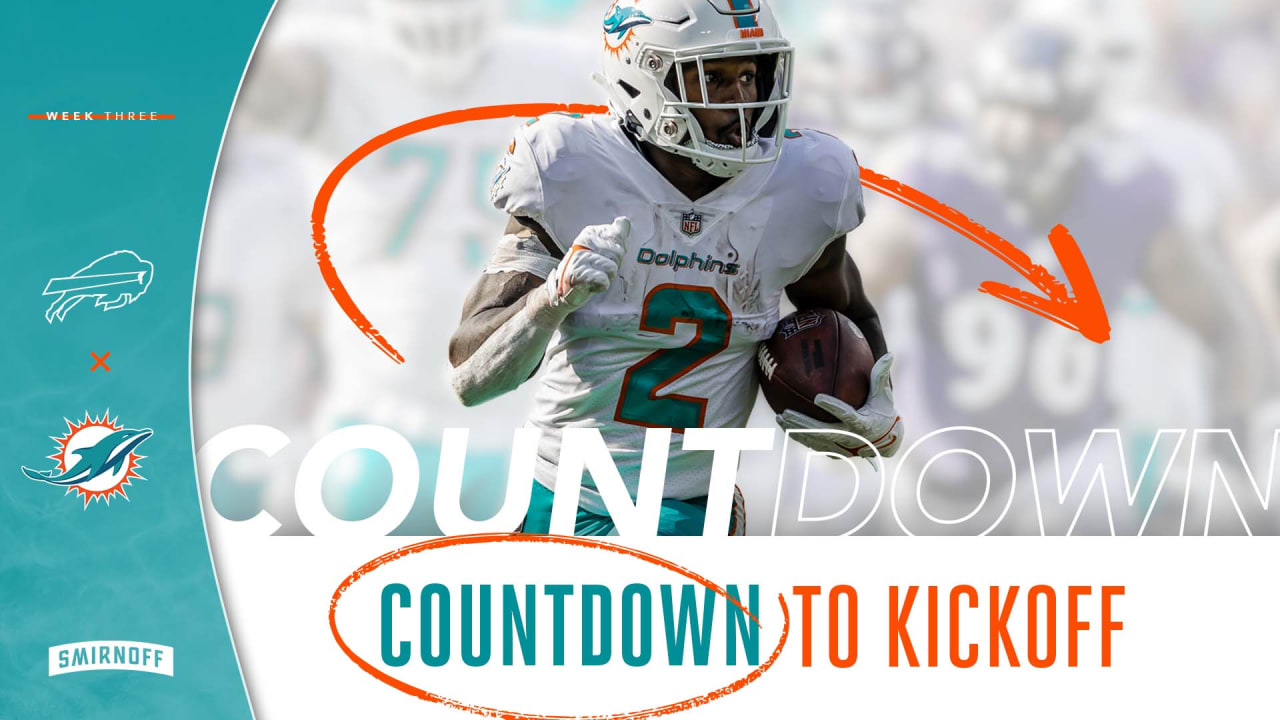 Countdown to Kickoff Buffalo Bills vs Miami Dolphins