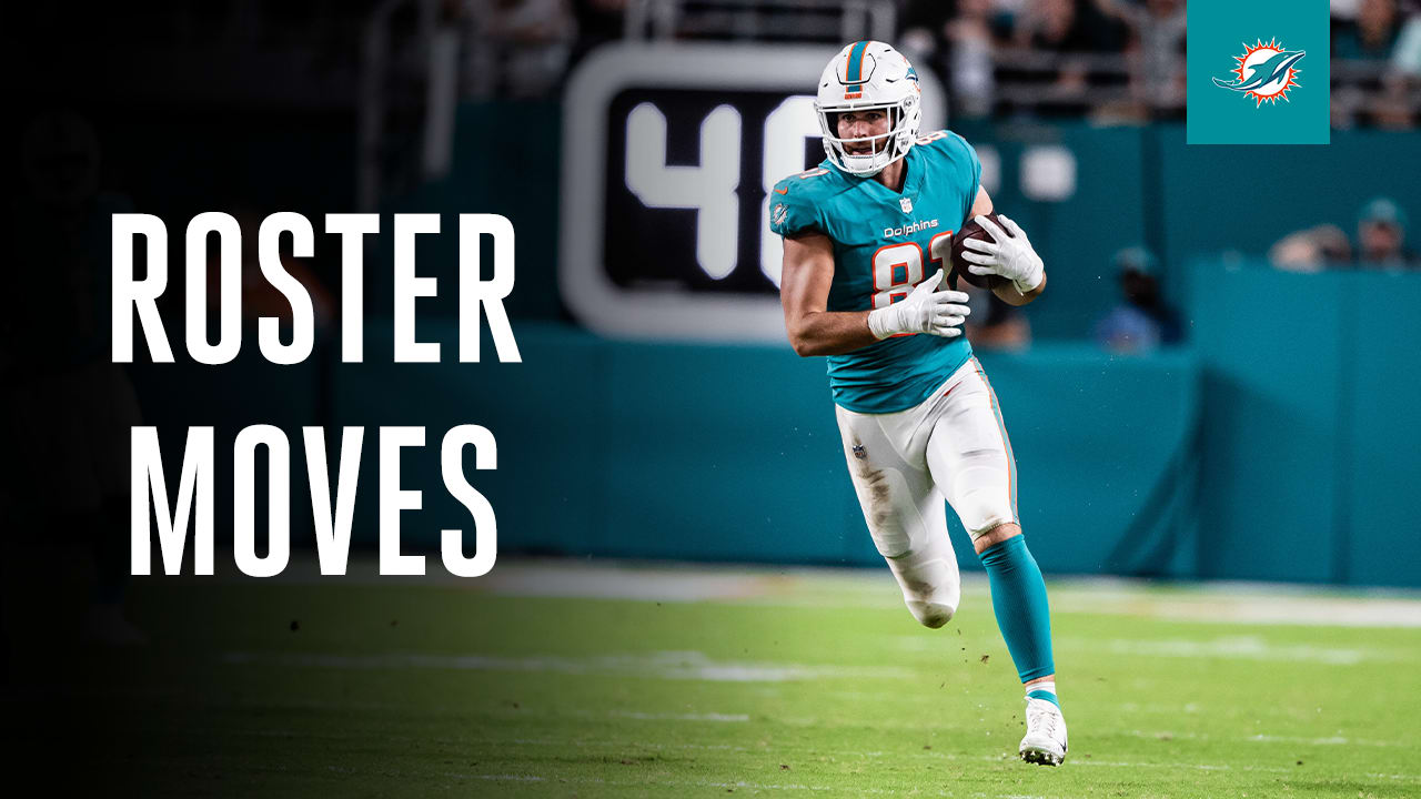 Roster Moves: Dolphins re-sign TE Smythe