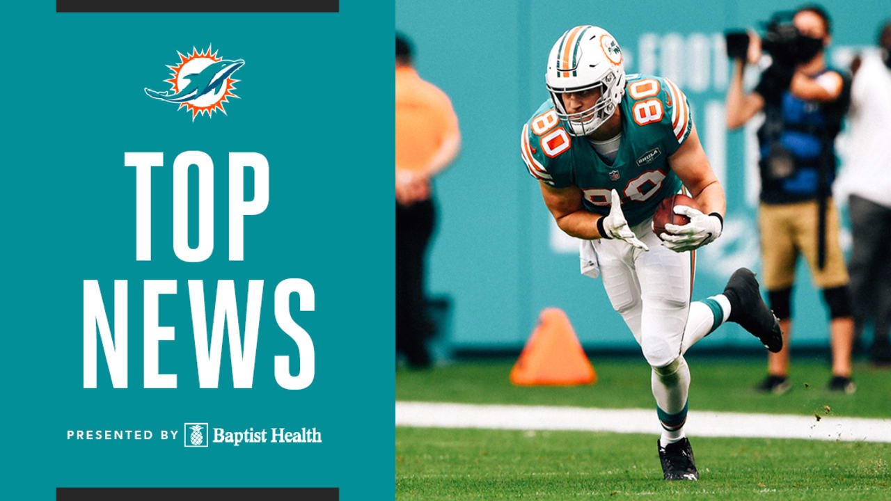 Miami Dolphins Tight End Adam Shaheen Runs Angry
