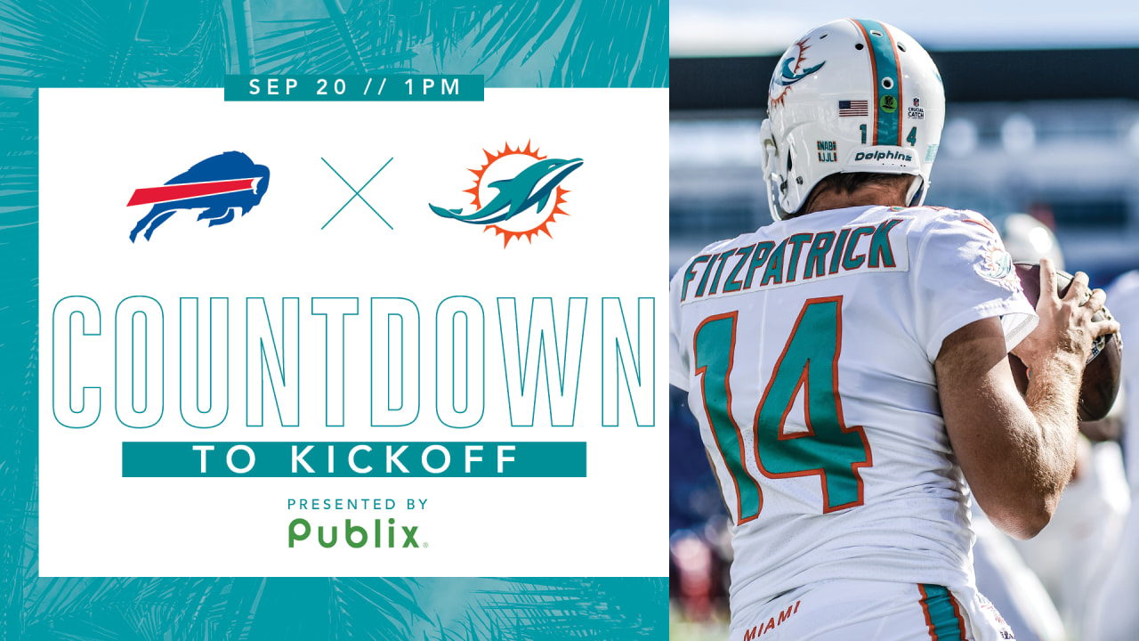 Miami Dolphins at Buffalo Bills  Countdown to Kickoff – Playoffs