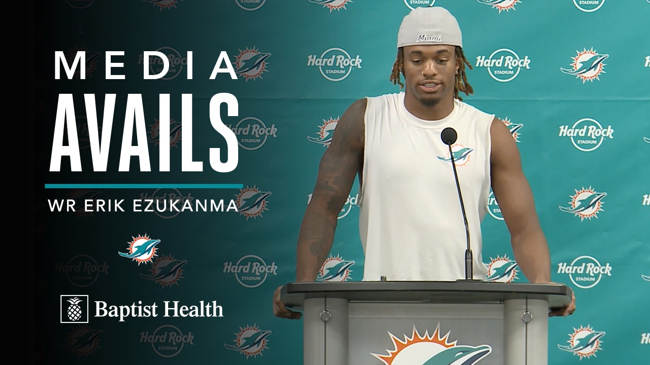 Erik Ezukanma had a standout performance in Saturdays Dolphins game.