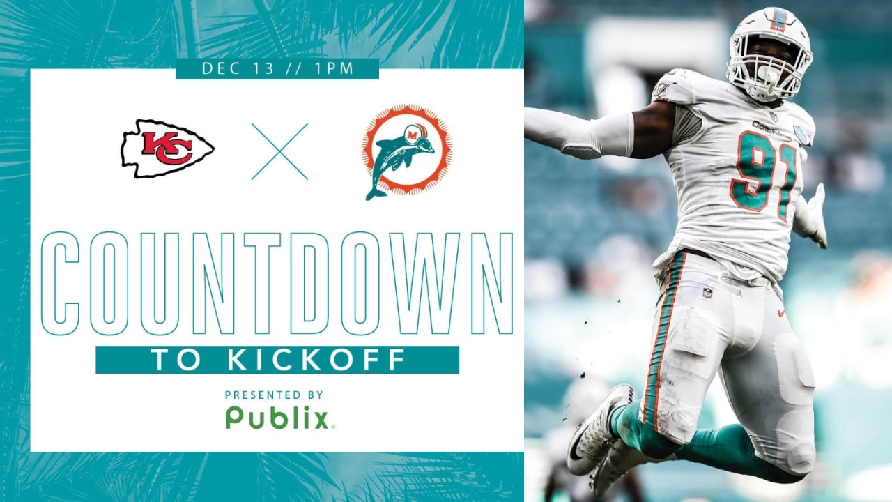 Miami Dolphins vs. Kansas City Chiefs Countdown to Kickoff Week 14 NFL 2020