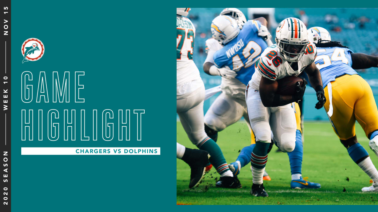 Salvon Ahmed Rushes for 1-Yard Touchdown vs. Los Angeles Chargers