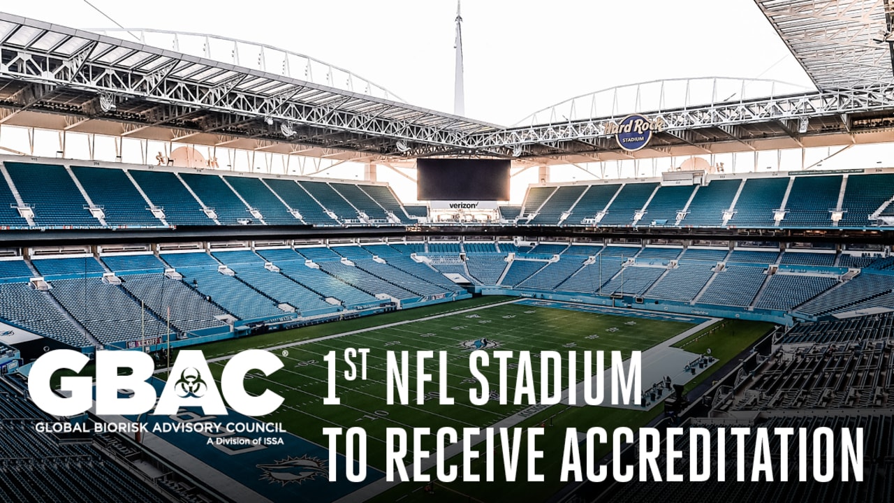 Hard Rock Stadium Celebrates Gbac Star Facility Accreditation