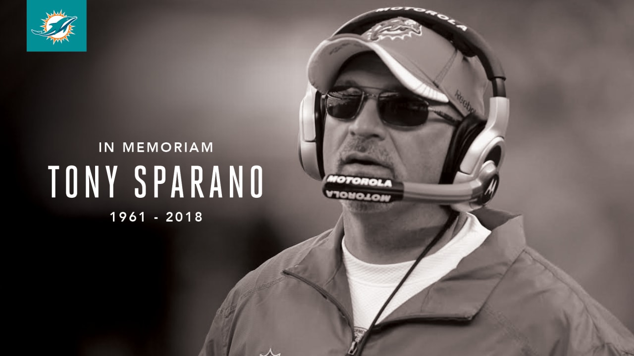 Statement On The Passing Of Tony Sparano