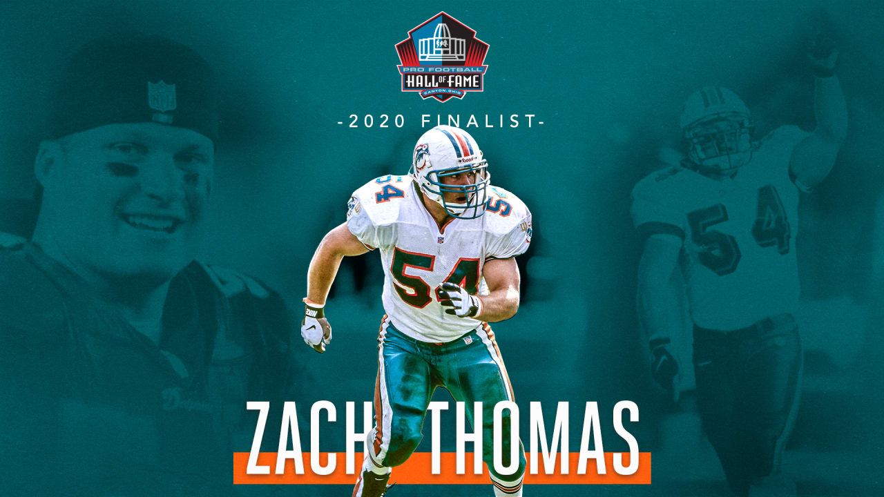 Zach Thomas Named Pro Football HOF 2020 Finalist