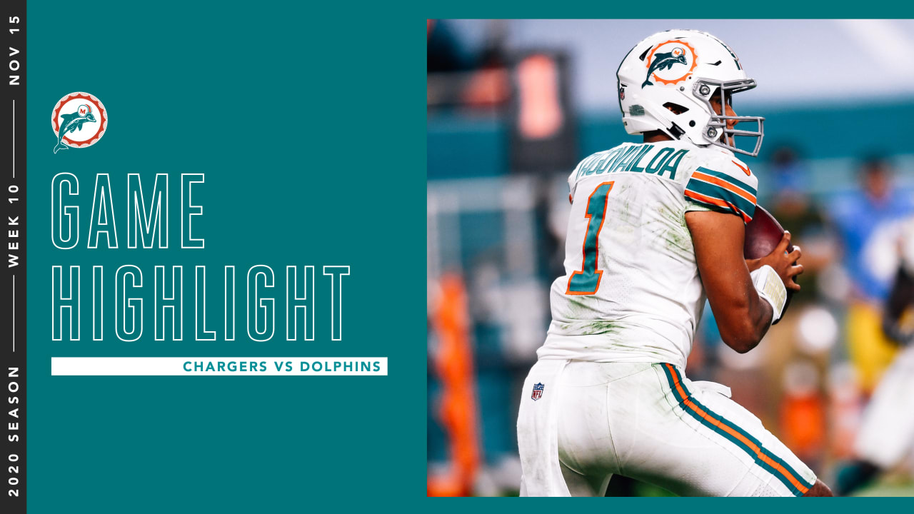 Highlights: Dolphins 36-34 Chargers in 2023 NFL Regular Season