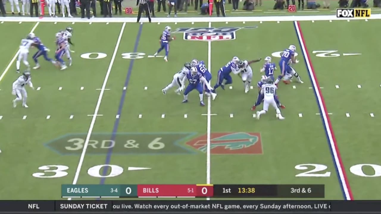 Breakdown Fletcher Cox's strip sack