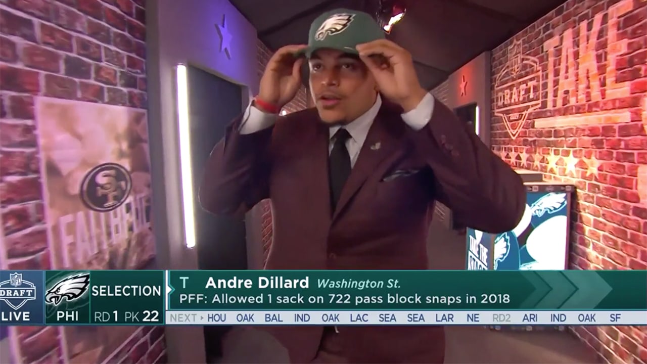 Andre Dillard drafted by Eagles: Philadelphia trades up for the second best  pass protector in the 2019 - Bleeding Green Nation