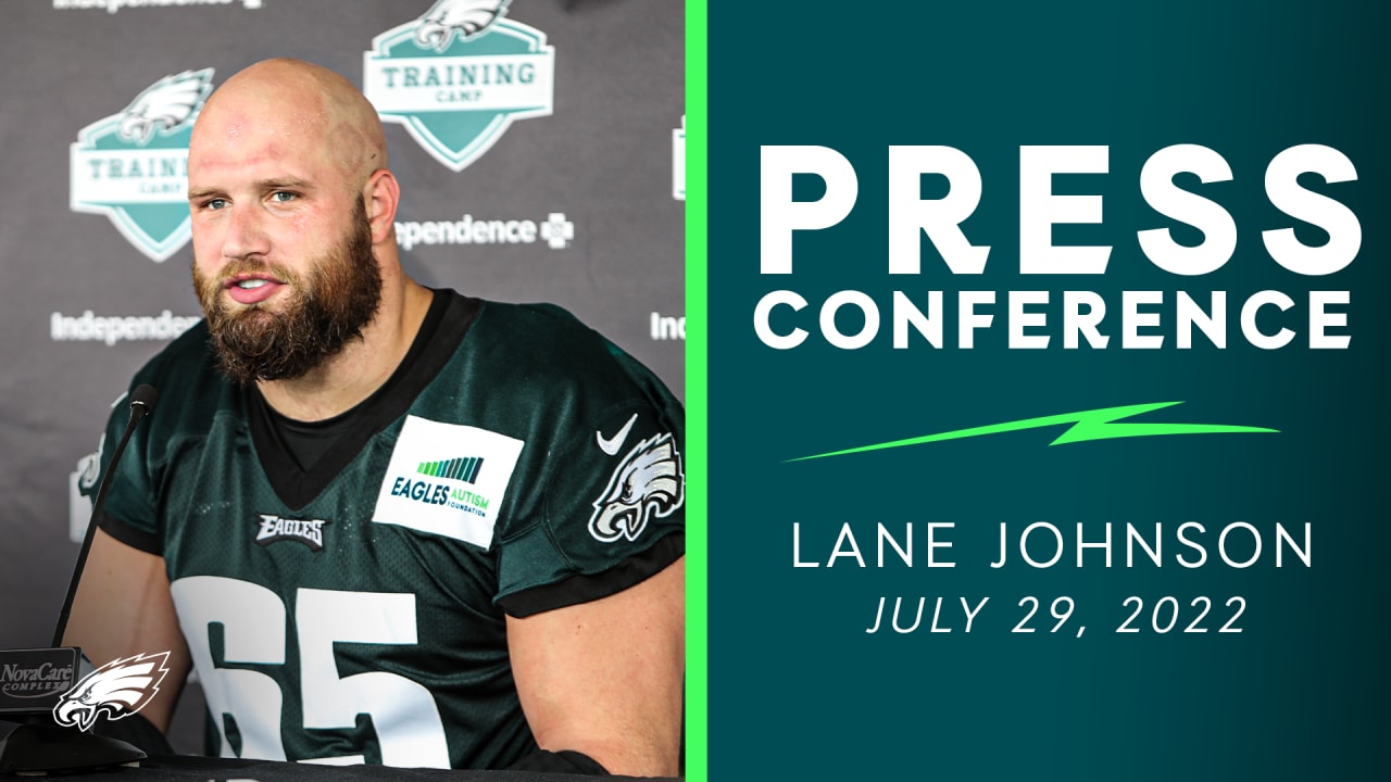 Press Conference Lane Johnson July 29, 2022