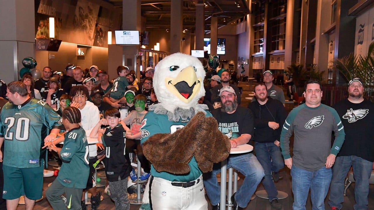 Philadelphia Eagles Draft Party at Lincoln Financial Field