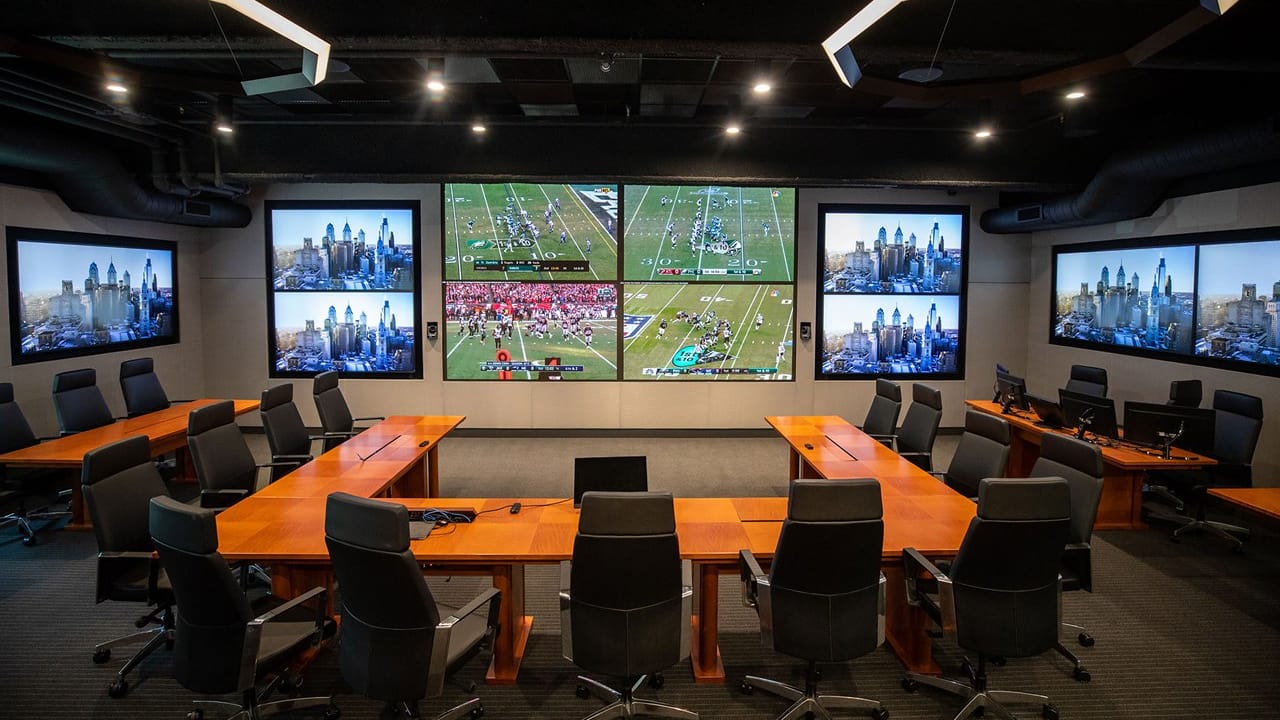 Eagles' New Draft Room