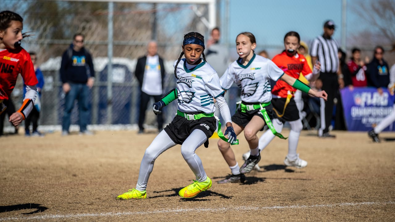 Four youth flag football teams win NFL FLAG Championships at Super