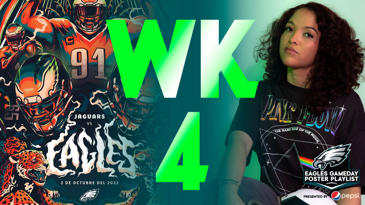 Check out the exclusive Eagles Gameday Poster Playlist presented by