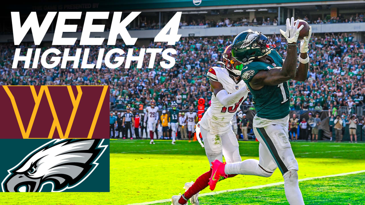 NFL Week 4 Game Recap: Philadelphia Eagles 34, Washington Commanders 31, NFL News, Rankings and Statistics