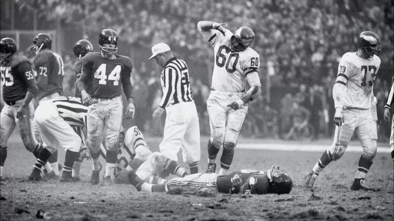 Chuck Bednarik Hit On Frank Gifford Nfl 100 Greatest Plays