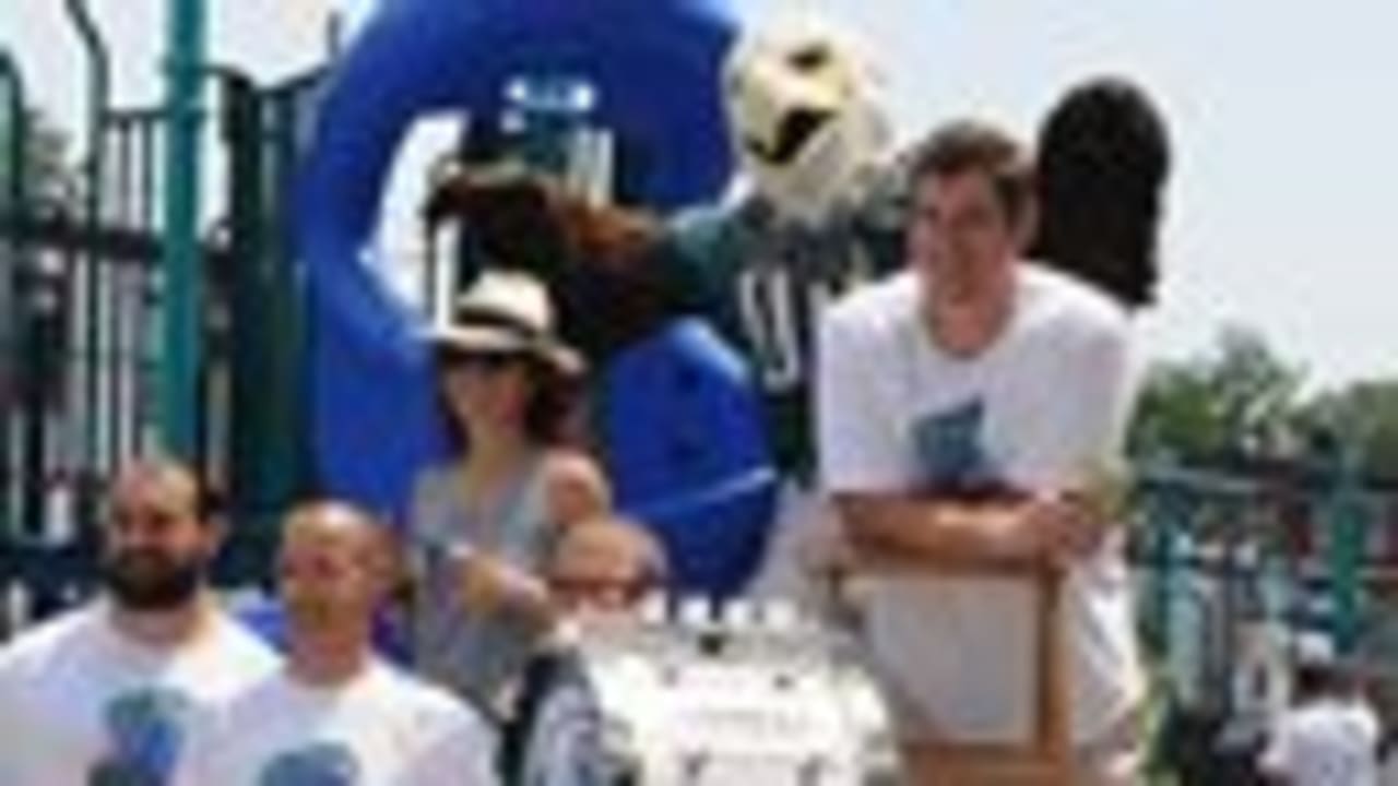 Eagles' 17th annual playground build