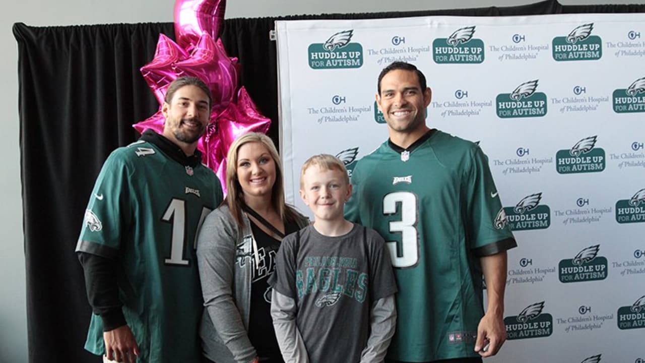 Eagles Host Huddle Up For Autism