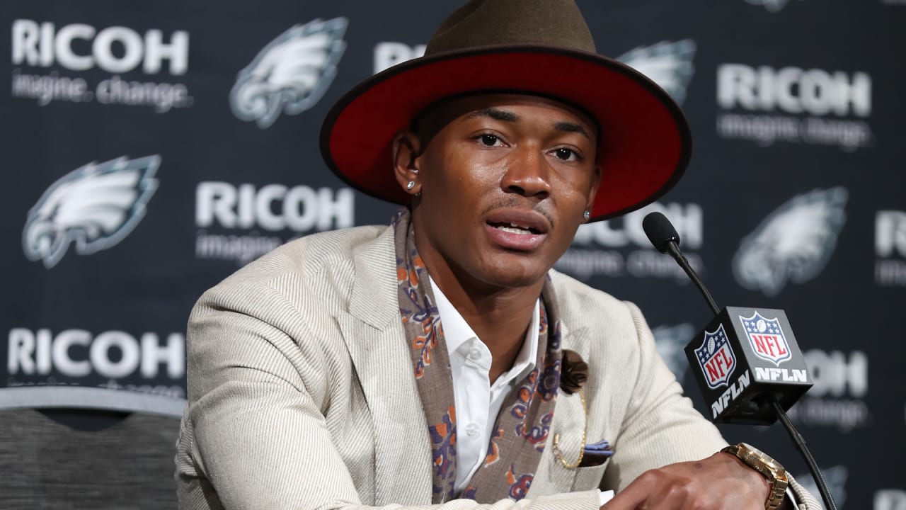 Press Pass: DeVonta Smith, Javon Hargrave, and T.J. Edwards