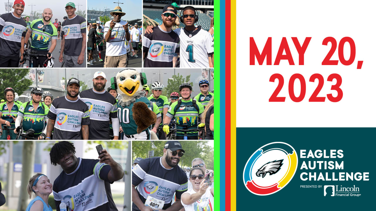 5th annual Eagles Autism Challenge presented by Lincoln Financial Group set  for May 21, 2022